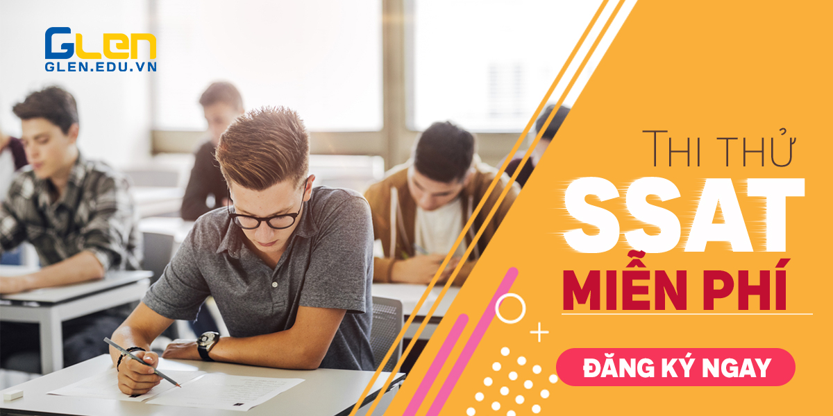 Thi thử SSAT tháng 9 -2023